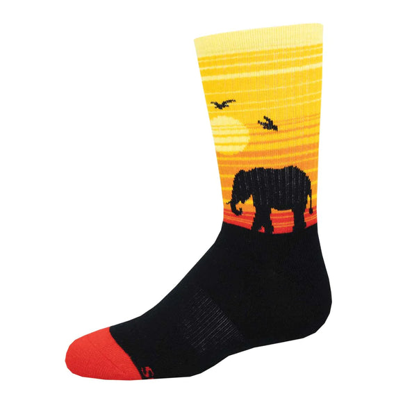 Kids' Athletic Sunset Safari Socks