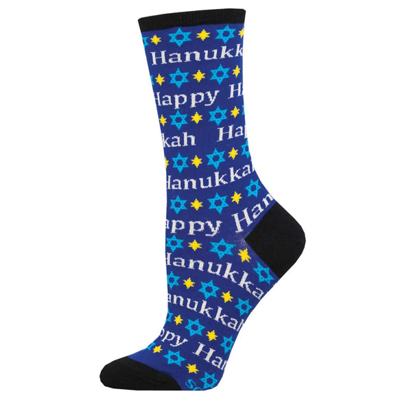 Ladies Happy Hanukkah Socks
