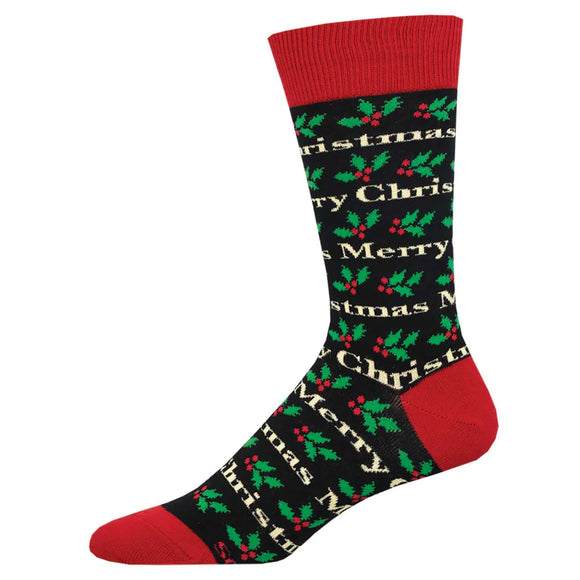 Men's Merry Christmas Socks