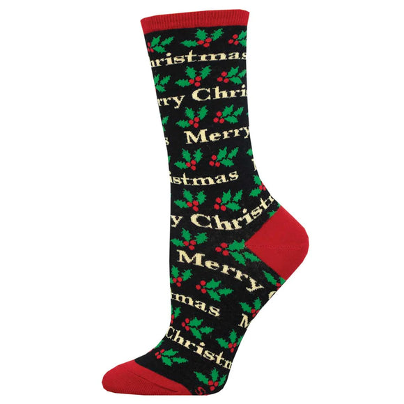 Ladies Merry Christmas Socks