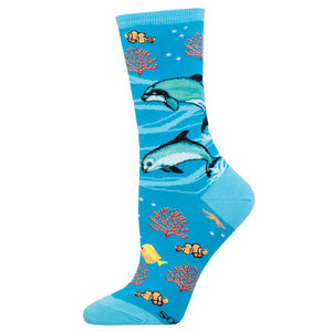 Ladies Vaquita Dolphin Socks