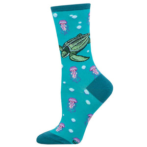 Ladies Leatherback Turtle Socks
