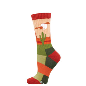 Ladies Compass Wool Desert Plains Socks