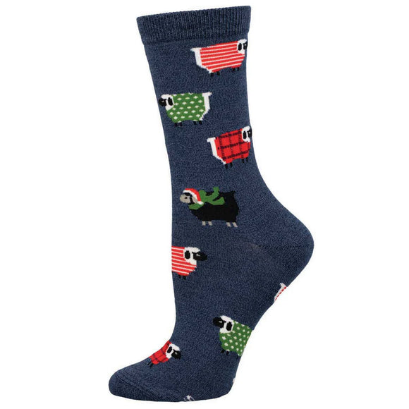 Ladies Bamboo A Sheep In Wool Clothing Socks