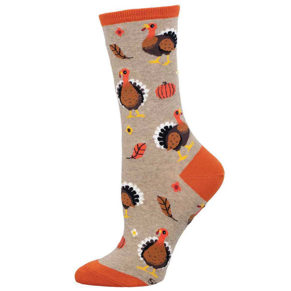 Ladies Let's Talk Turkey Socks