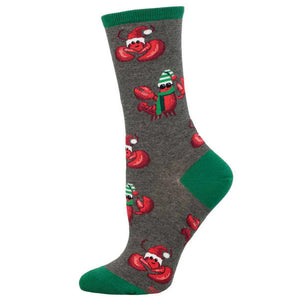 Ladies Festive Lobsters Socks