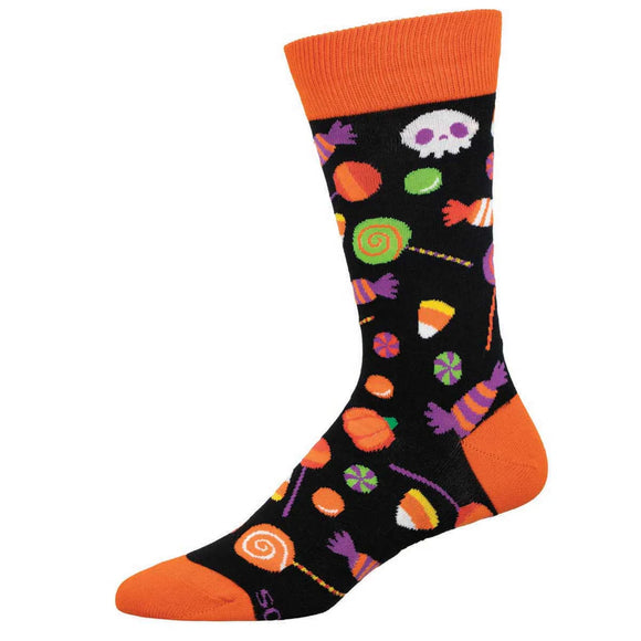 Men's Halloween Candy Socks