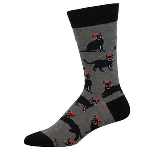 Men's Going Devilish Cats Socks