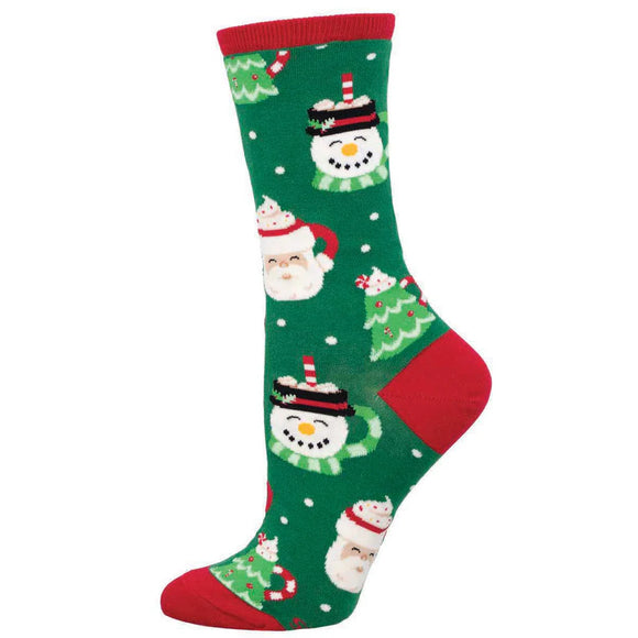 Ladies A Cup of Holiday Cheer Socks