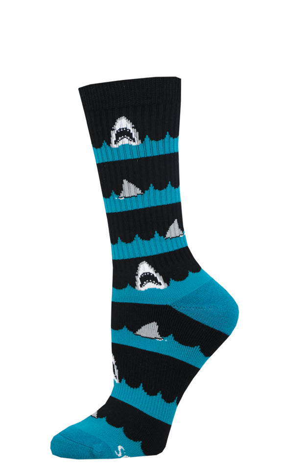 Unisex Athletic Shark Bait Socks