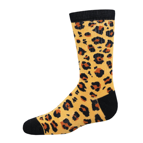 Kids' Athletic Leopard Socks