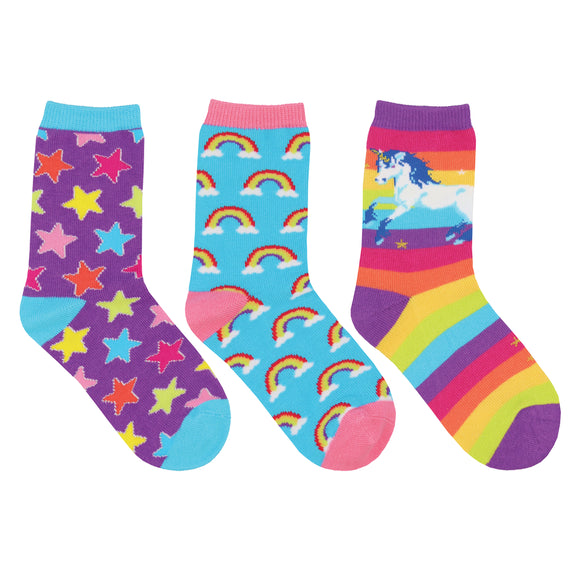 Kid's Sparkle Party 3-Pack Socks