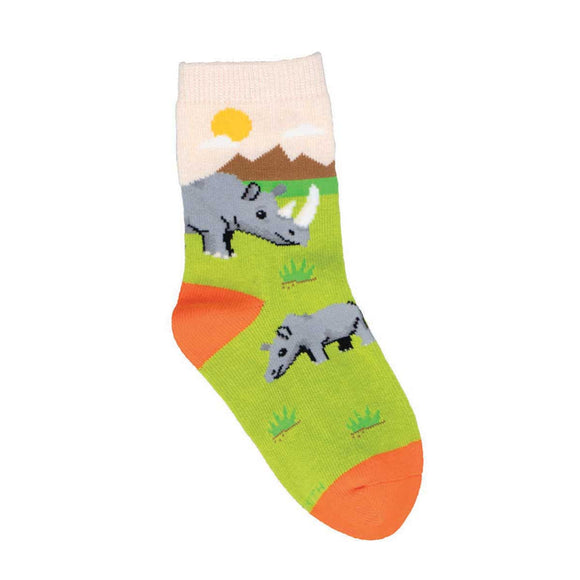 Kids' Rambunctious Rhino Socks
