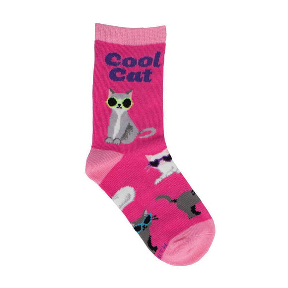 Kids' Cool Cat Socks