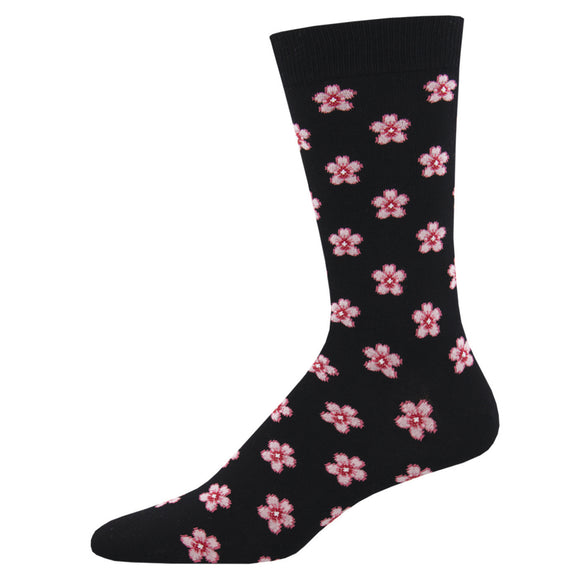 Men's Bamboo Spring Blossom Socks