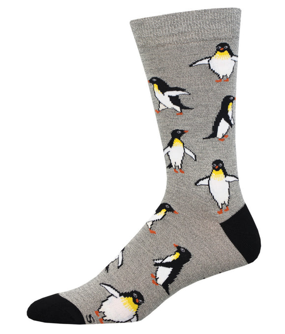 Men's Bamboo Penguin Personality Socks