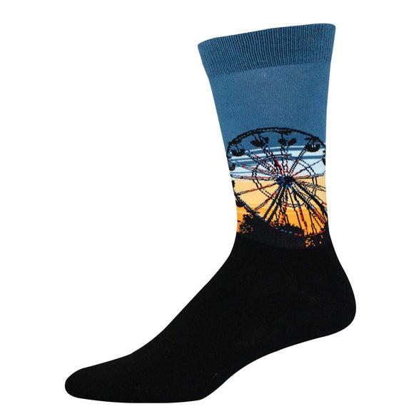 Men's Bamboo Sunrise At The State Fair Socks