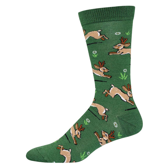 Men's Bamboo Jolly Jackalopes Socks