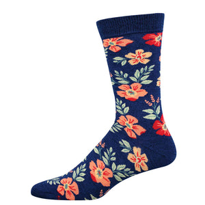 Men's Bamboo Wild Flowers Socks