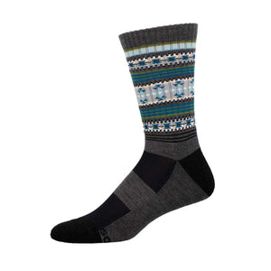 Men's Compass Wool Serape Socks