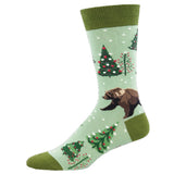 Men's Beary Christmas Socks