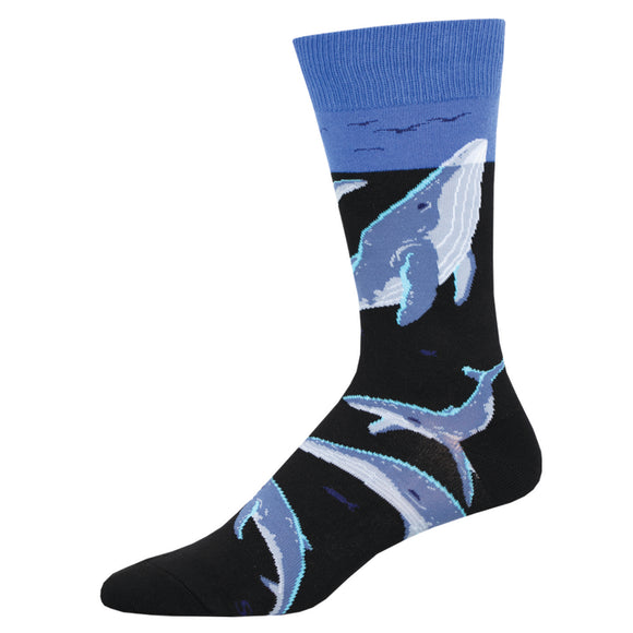 Men's Whale Watching Socks