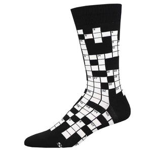 Men's Sunday Crossword Socks