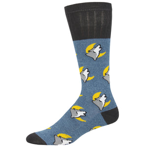 Men's Outlands Wolf Socks