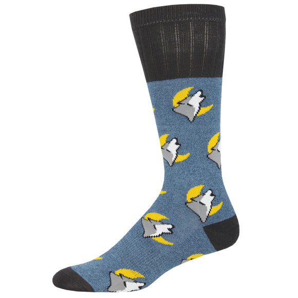 Men's Outlands Wolf Socks
