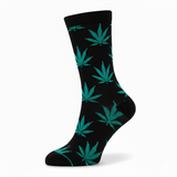 Ladies Pot Leaves Socks