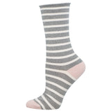 Ladies - Bamboo - Sailor Stripe Roll Top