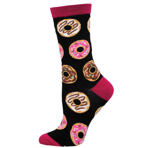 Ladies Bamboo Delicious Donuts Socks