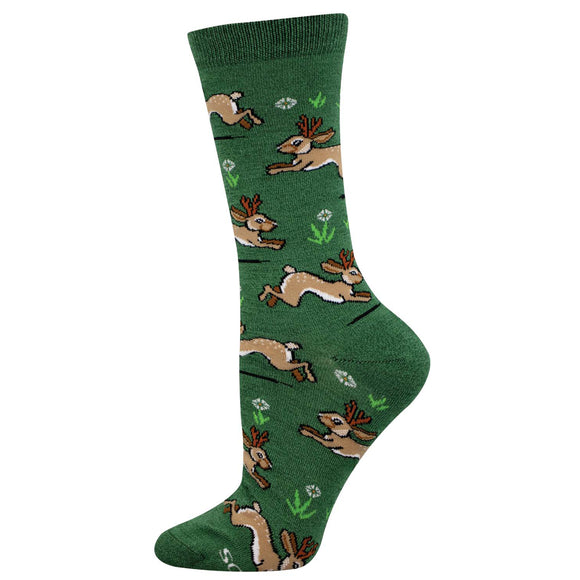 Ladies Bamboo Jolly Jackalopes Socks