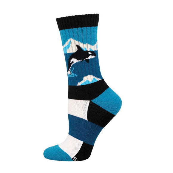 Ladies Compass Wool Arctic Orca Socks