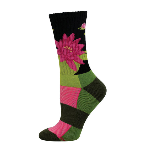 Ladies Compass Wool Water Lily Socks