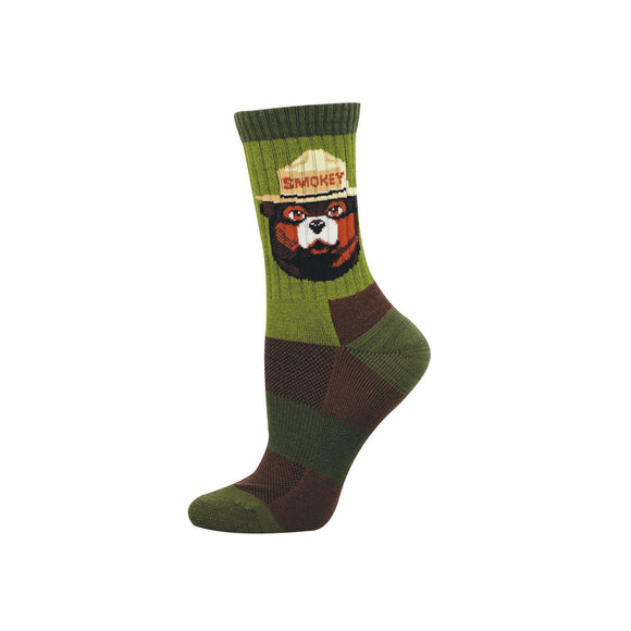 Ladies - Compass Wool - Smokey Bear® Portrait