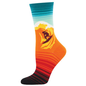 Ladies Catch A Wave Socks