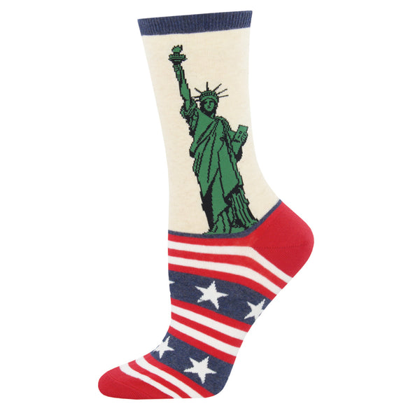 Ladies Lady Liberty Socks