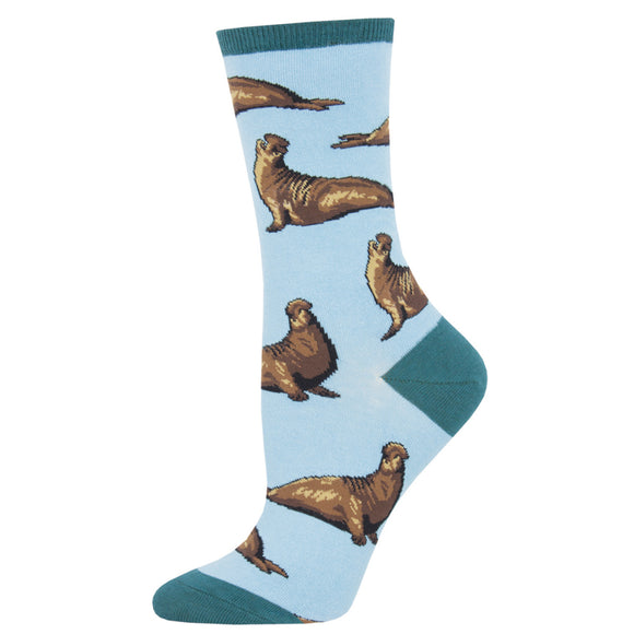 Ladies Elephant Seals Socks