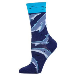 Ladies Whale Watching Socks