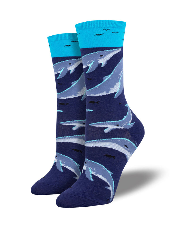 Ladies Whale Watching Socks