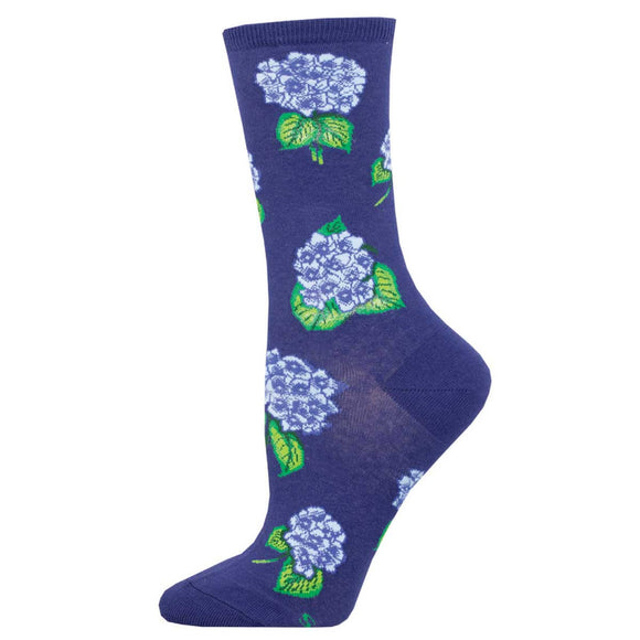 Ladies Hydrangeas Socks