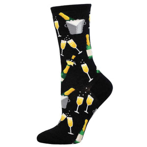 Ladies Champagne Toast Socks