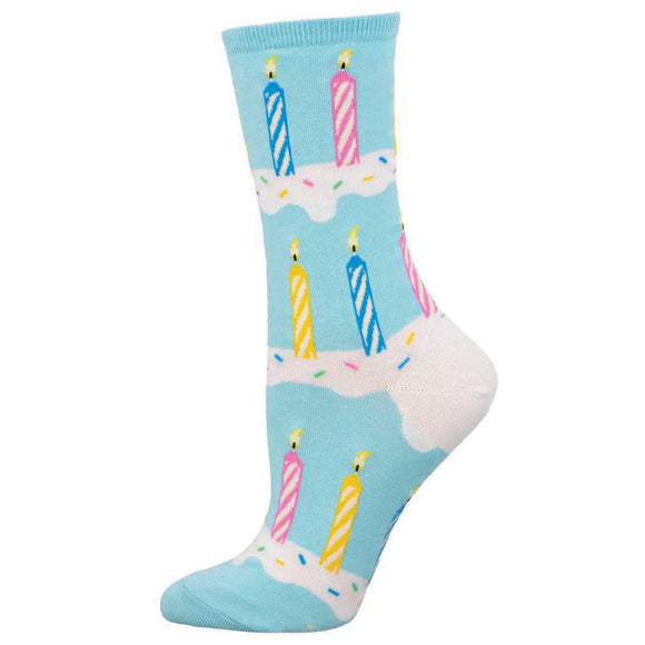 Ladies Birthday Candles Socks