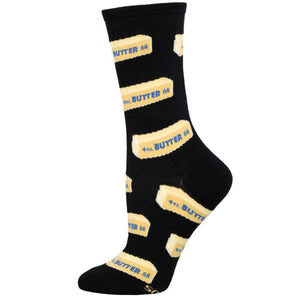 Ladies Straight Butter Socks