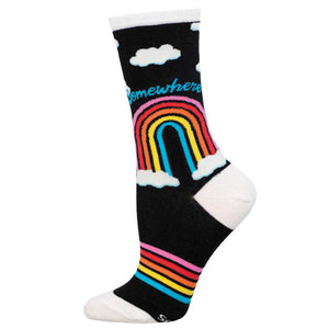 Ladies Somewhere Over The Rainbow Socks