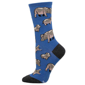 Ladies Herd Of Hippos Socks