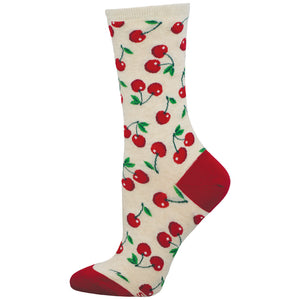 Ladies Absolutely Cherry Socks