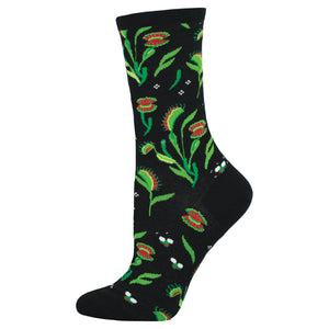 Ladies Venus Fly Trap Socks