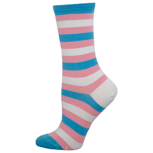 Trans Stripes Socks S/M